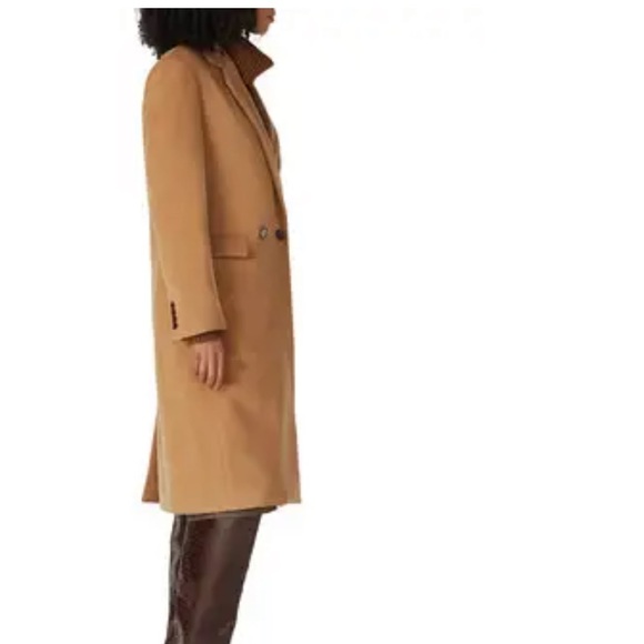 Derek Lam Collective Tailored Camel Coat - Picture 3 of 8
